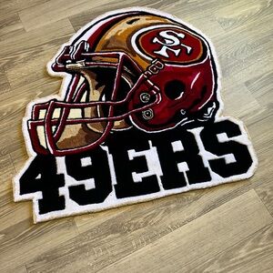 49ERS TUFTED RUG